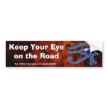 WADJET EYE OF HORUS Road Safety Bumper Sticker bumper stickers