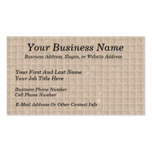 Waffle Cone Business Cards