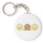 waffle ice cream sandwich keychains