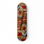 Waffles and beverage skateboards