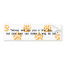 Wag It's Tail Bumper Stickers