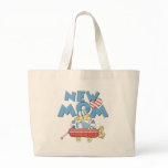 Wagon New Mom It's a Boy Canvas Bag