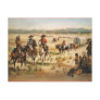 Wagon Train vintage painting Postcards