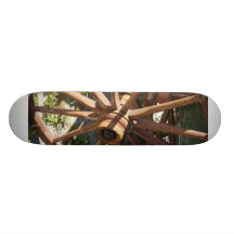 Wagon Wheel Skate Deck