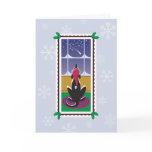 WagsToWishes_Dog Bone Stars Holiday card