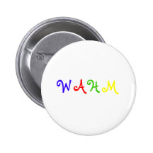 WAHM Button- Colourful