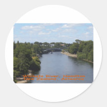 Waikato River, Hamilton Sticker