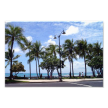 Waikiki Beach again Photo Print