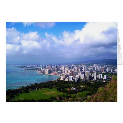 Waikiki Greeting Card