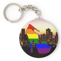 Waikiki Pride Key Chains