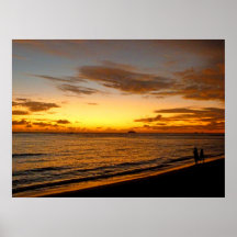 Waikiki Sunset Print