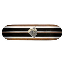 Waimea Bay Vintage Surf Skateboard