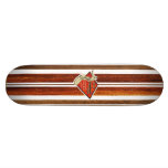 Waimea Bay Vintage Surf Skateboard