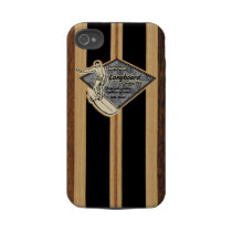 Waimea Surfboard Hawaiian Tough iPhone 4 Case