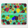 WAIT AND SEE guitar pick mousepad