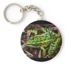 waiting and hopping key chain