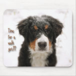 Waiting for a walk mousepads