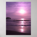 Waiting for a Wave Print