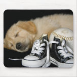 Waiting For Him mousepads