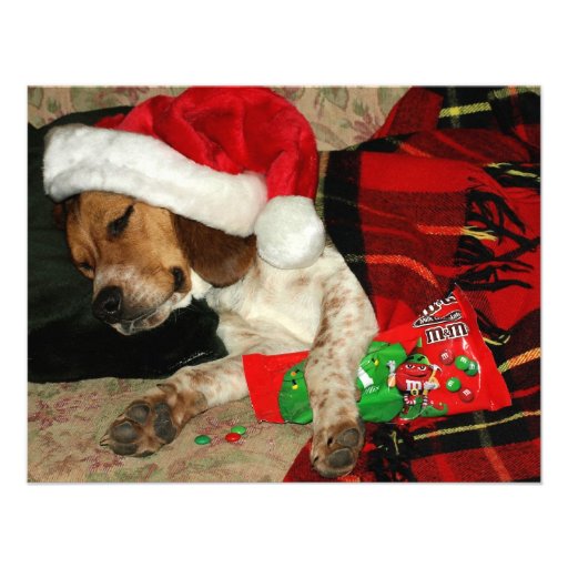 Waiting for Santa-Christmas holiday invitation
