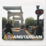 Waiting for Skinny Bridge Amsterdam Mousepad