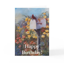 Waiting For the Mail Greeting Card