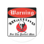 Waiting For The Perfect Man stickers