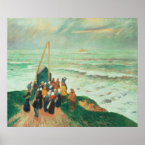 Waiting for the Return of the Fishermen Posters