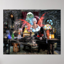 Waiting for the Wizard Print