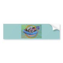 Waiting for you at the Rainbow Bridge Bumper Stickers