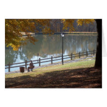 Waiting Greeting Card