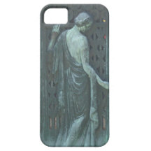 Waiting in a cemetery iPhone 5 cover