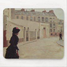 Waiting, Rue de Chateaubriand, Paris Mousepad