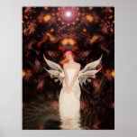 Waiting Wings Pixie Girl Print