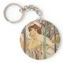 Waiting Woman Key Chains