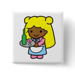 Waitress Button