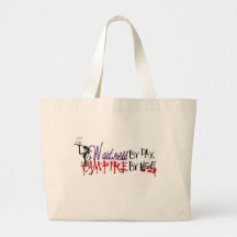 Waitress by Day, Vampire by night Canvas Bags