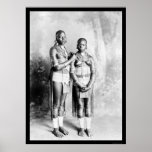 Wakamba African Girls 1897 Poster