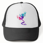 WakanaFrogPurpleBlue Hat