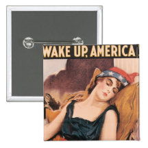 Wake Up America Button