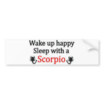 Wake Up Happy Bumper Stickers