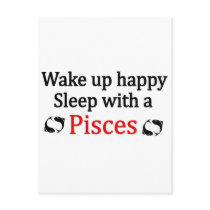 Wake Up Happy Postcard