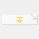 Wake Up Happy ... Sleep With a Drafter Bumper Stickers