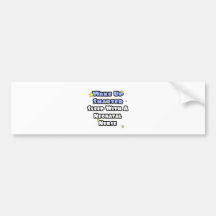 Wake Up Smarter...Sleep With a Neonatal Nurse Bumper Stickers