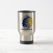 wake up with the sun coffee mug