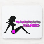 Wakeboard Naked Mousepad