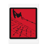 Wakeboard RED Alert Postcards