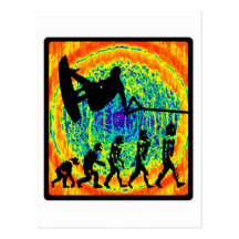 Wakeboard Soul Searching Post Card