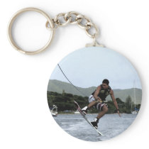 Wakeboarding Keychain