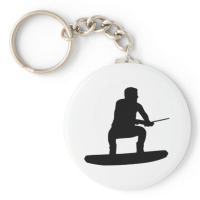Wakeboarding Key Chain